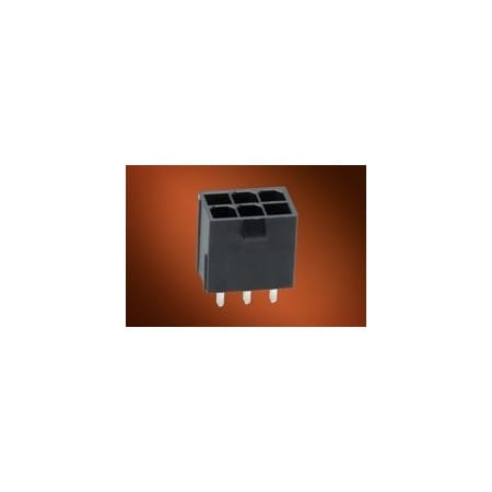 Molex Rectangular Power Connector, 8 Contact(S), Male, Solder Terminal, Plug 50361706